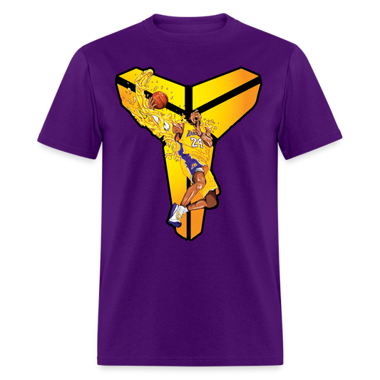 Kobe Logo Jump Graphic Tee - purple