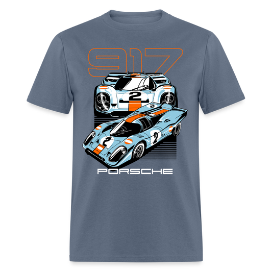 Porsche 917 GT Graphic Tee - denim