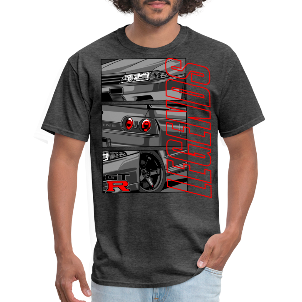 Legends GTR Graphic Tee - heather black