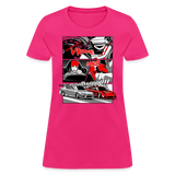 Women's Drift Graphic Tee - fuchsia