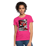 Women's Drift Graphic Tee - fuchsia