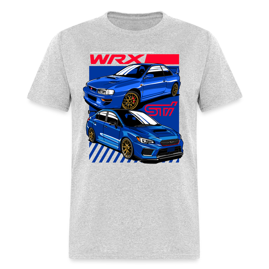 WRX STI Graphic Tee - heather gray