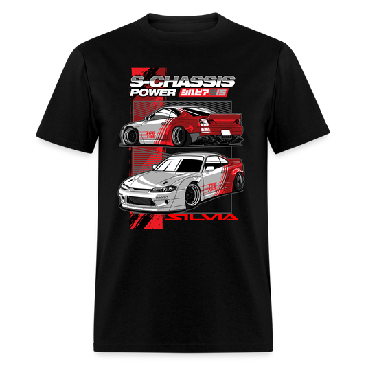 Silivia S Chassis Graphic Tee - black