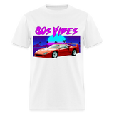 F40 80s Vibes graphic tee - white