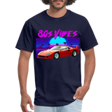 F40 80s Vibes graphic tee - navy