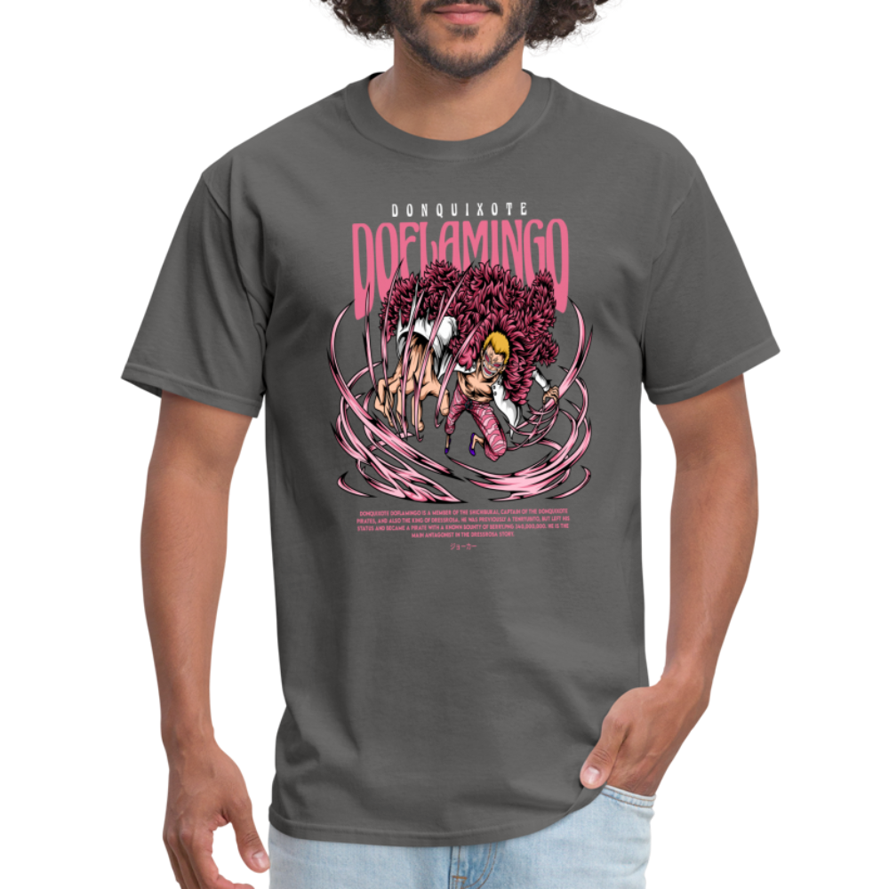 DoFlamingo Graphic Tee - charcoal