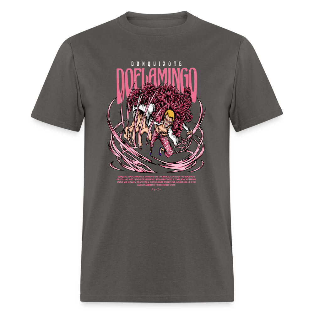 DoFlamingo Graphic Tee - charcoal