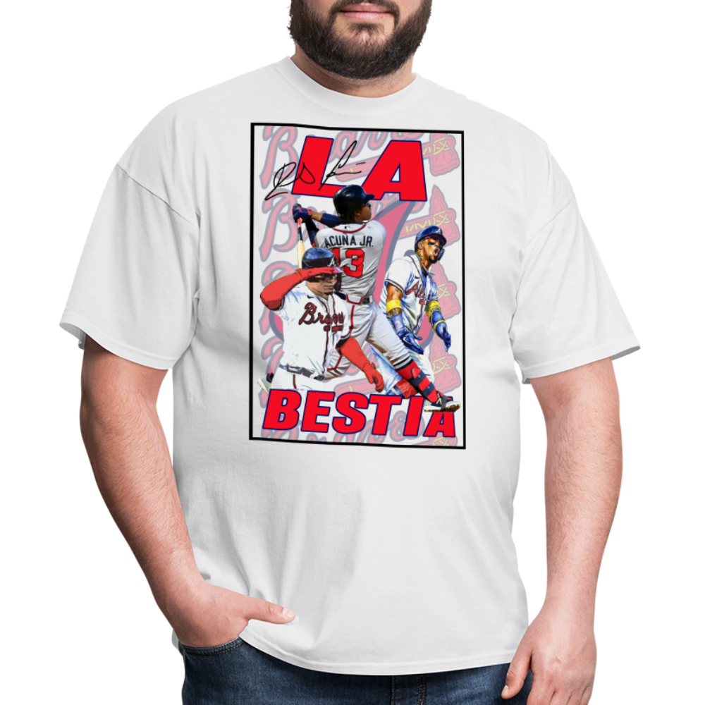 Acuna Jr Graphic Tee - white