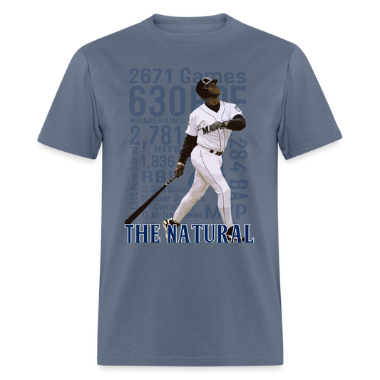 Griffey Stats Graphic Tee - denim