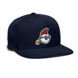 Major League Rick Vaughn Snapback Baseball Cap - navy