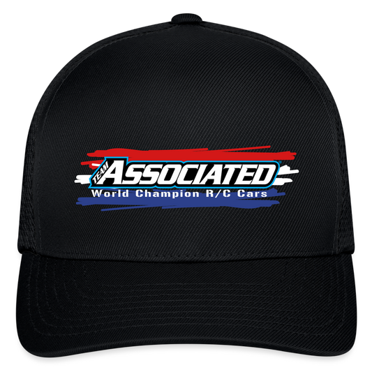 Team Associated Flex Fit Hat - black