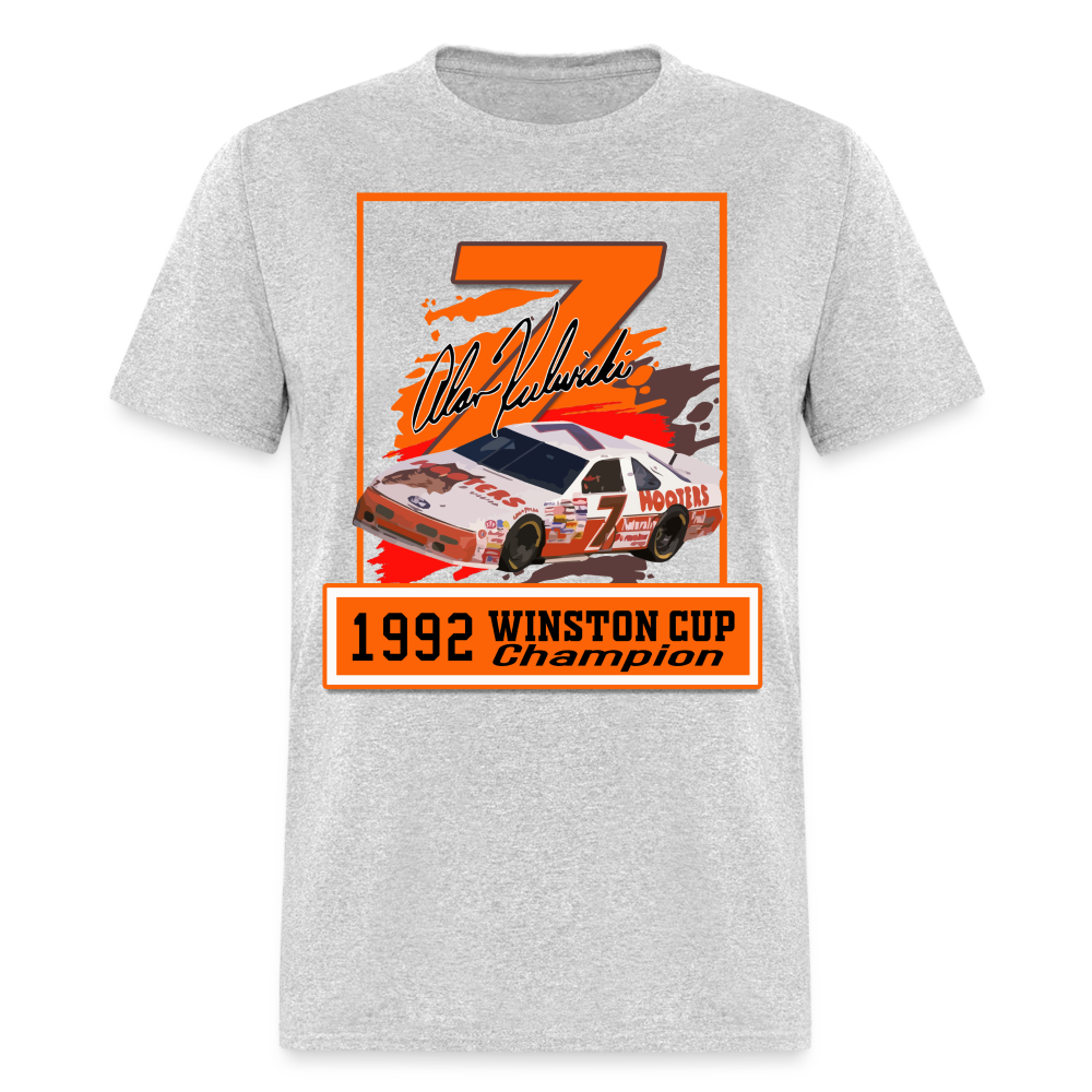 Alan Kulwicki Design 1 Graphic Tee - heather gray