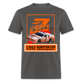 Alan Kulwicki Design 1 Graphic Tee - charcoal