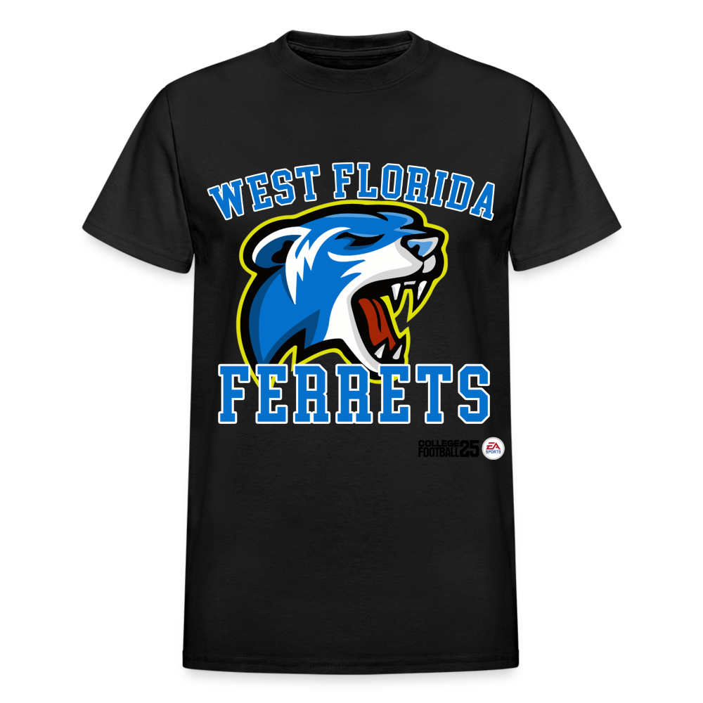 NCAA EA Sports Dynasty West Florida Ferrets Graphic Tee - black