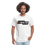 Ricky Bobby "If You Ain't First You're Last" Graphic Tee All Sizes - white