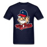 Classic Major League Graphic Tee: Wild Thing, Jobu, Indians, Cleveland - navy
