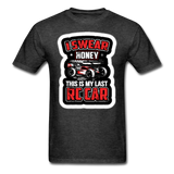 Custom Hobby RC Racing Tee in all sizes Mens: Traxxas, Associated, Losi, Arma, - heather black