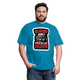 Custom Hobby RC Racing Tee in all sizes Mens: Traxxas, Associated, Losi, Arma, - turquoise