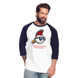 Classic Major League Graphic Tee: Wild Thing, Jobu, Indians, Cleveland, - white/navy