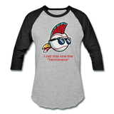 Classic Major League Graphic Tee: Wild Thing, Jobu, Indians, Cleveland, - heather gray/black