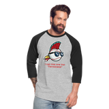 Classic Major League Graphic Tee: Wild Thing, Jobu, Indians, Cleveland, - heather gray/black