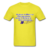 Chase Elliott Custom Graphic Tee; Racing. Nascar - yellow