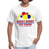 Ricky Bobby Pit Crew Graphic Tee All Sizes - white
