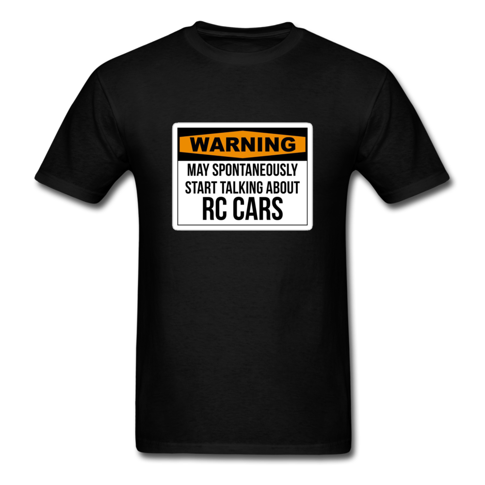 Custom Hobby RC Racing Tee in all sizes Mens: Traxxas, Associated, Losi, Arma, - black