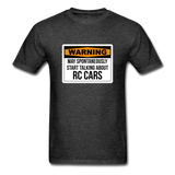 Custom Hobby RC Racing Tee in all sizes Mens: Traxxas, Associated, Losi, Arma, - heather black