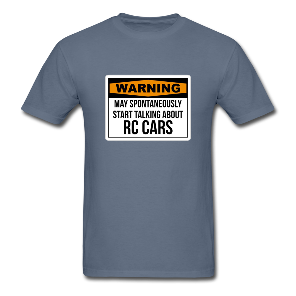 Custom Hobby RC Racing Tee in all sizes Mens: Traxxas, Associated, Losi, Arma, - denim