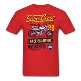 Vintage MX Super Cross Racing Graphic Tee - red