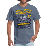Vintage MX Super Cross Racing Graphic Tee - denim