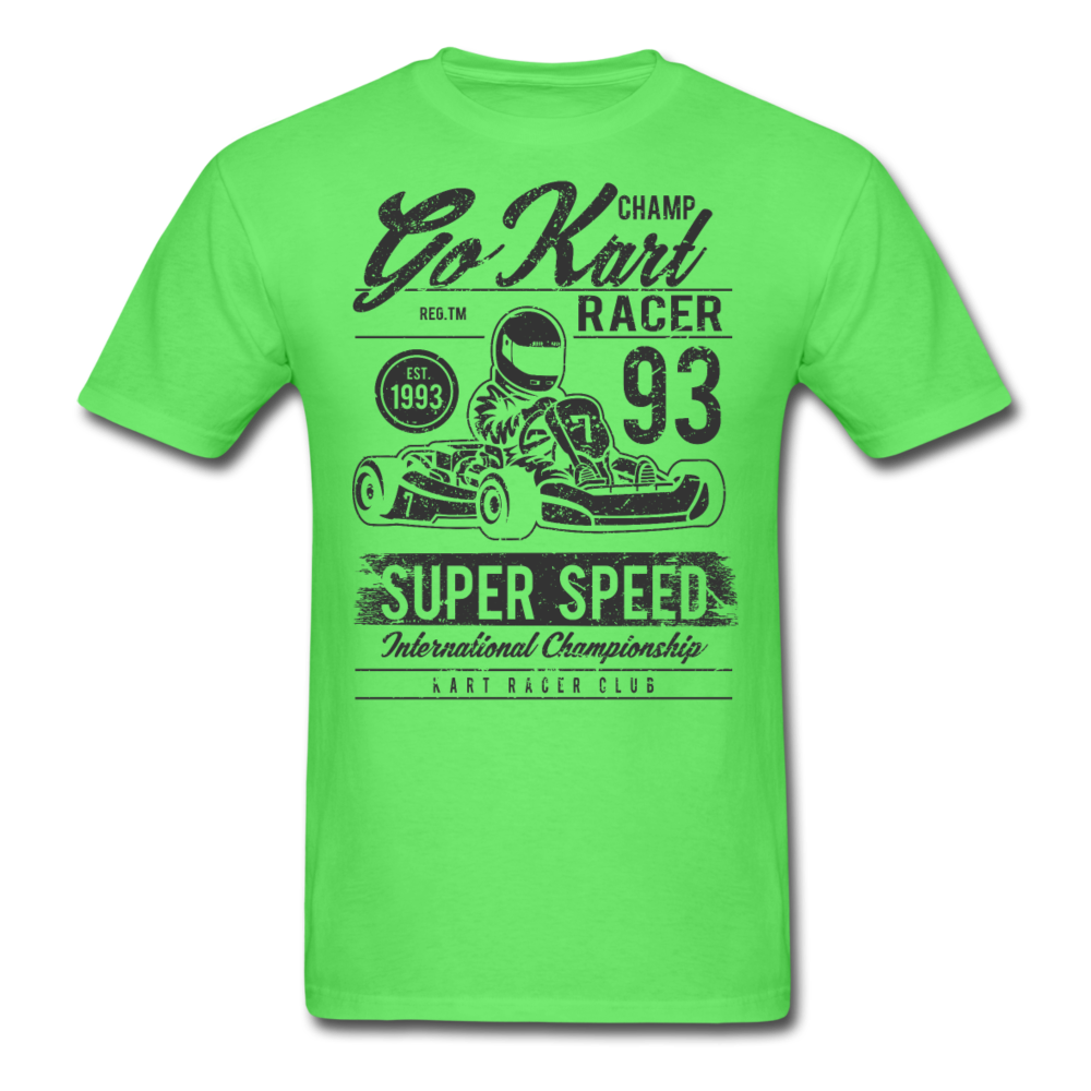 Custom Vintage Kart Racing Graphic Tee; Nascar, Indy - kiwi