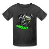 Youth Mx Team Green Tomac Graphic Tee - heather black