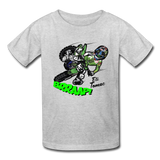 Youth Mx Team Green Tomac Graphic Tee - heather gray