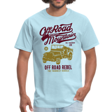 Classic Vintage Jeep Off Road Graphic Tee - powder blue