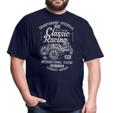 Vintage Classic International Racing Graphic Tee; indy, gran prix - navy