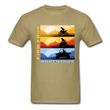 MX, ATV, UTV, Find Your Adventure Graphic Tee; Offroad - khaki