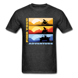 MX, ATV, UTV, Find Your Adventure Graphic Tee; Offroad - heather black