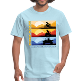 MX, ATV, UTV, Find Your Adventure Graphic Tee; Offroad - powder blue