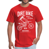 Vintage Legendary MX Graphic Tee; Super Cross, ATV, Racing - red