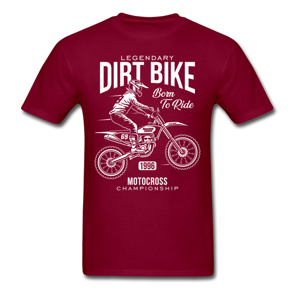 Vintage Legendary MX Graphic Tee; Super Cross, ATV, Racing - burgundy