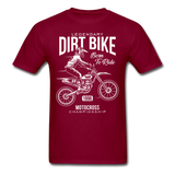 Vintage Legendary MX Graphic Tee; Super Cross, ATV, Racing - burgundy