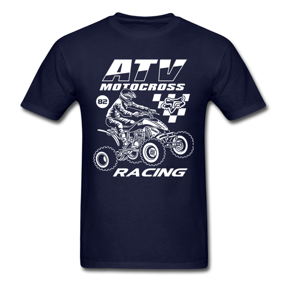 Vintage ATV Racing Graphic Tee; MX Supercross - navy