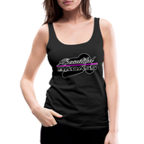 Women’s Mx Beautiful Premium Graphic Tank Top; MX ATV, UTV - black