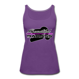 Women’s Mx Beautiful Premium Graphic Tank Top; MX ATV, UTV - purple