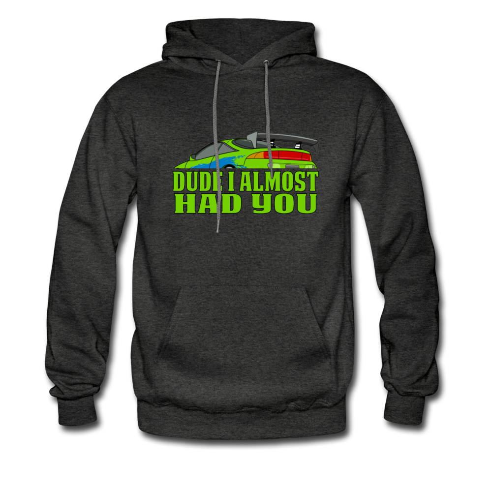 Men's Custom Fast N Furious Graphic Hoodie; Racing, Paul Walker, Nostalgic - charcoal grey