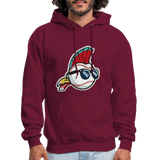 Men's Major League Wild Thing Rick Vaughn Hoodie - burgundy