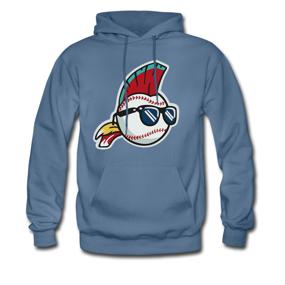 Men's Major League Wild Thing Rick Vaughn Hoodie - denim blue