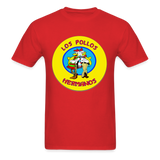 Los Pollos Hermanos From Breaking Bad Restaurant Logo Graphic T - red